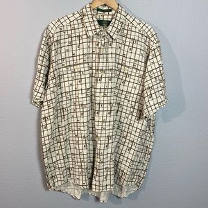 Vintage Orvis‎ Linen Blend Fly Fishing Shirt